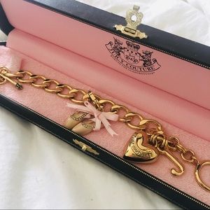 💎Juicy Couture Gold Bracelet with Charm